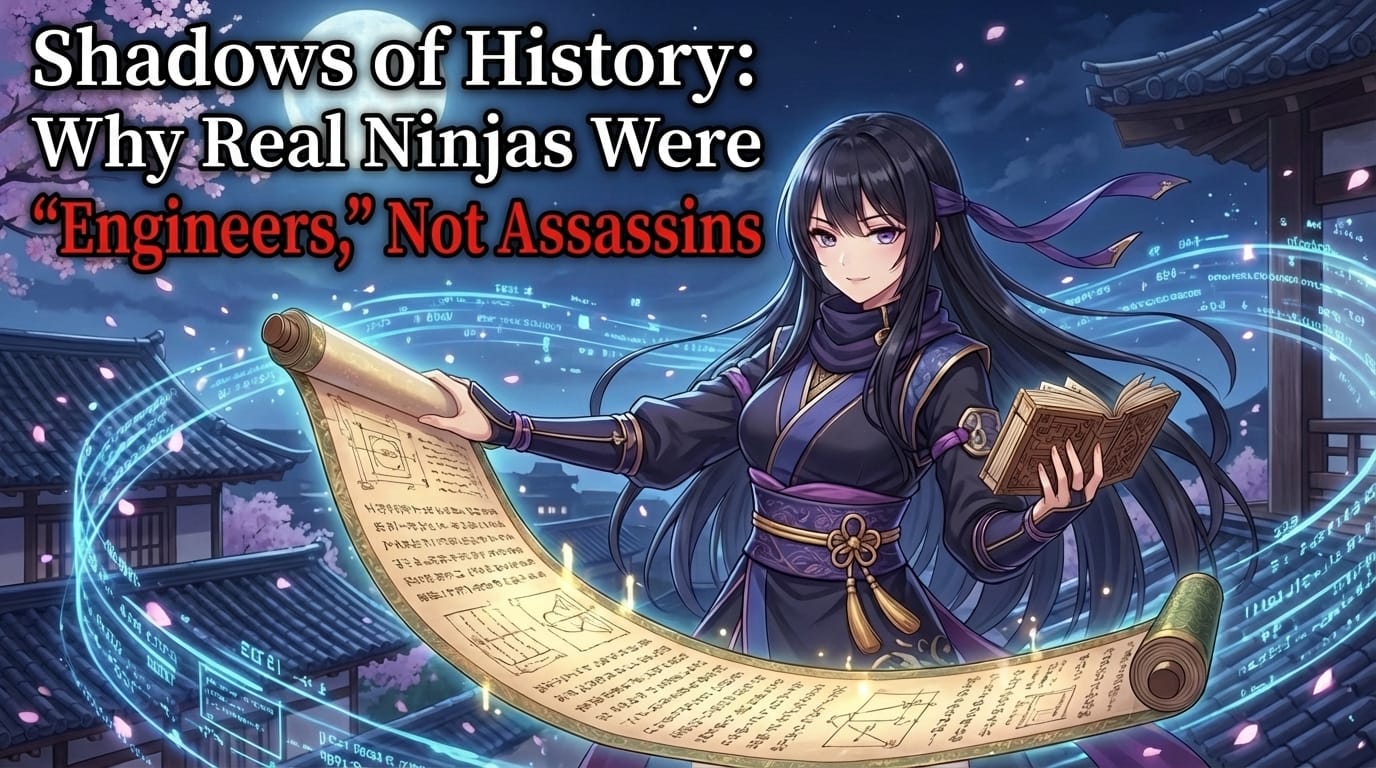 Shadows of History: Why Real Ninjas Were "Engineers," Not Assassins