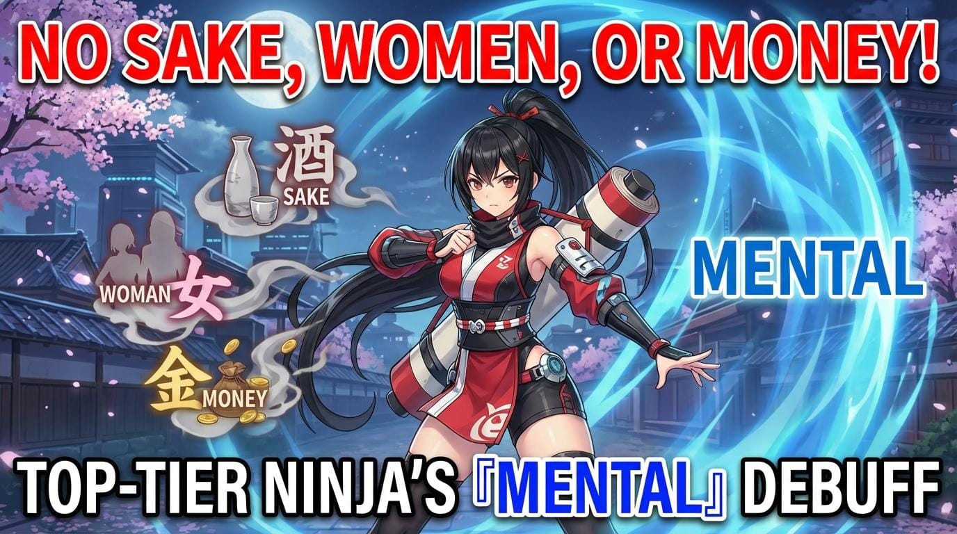 Alcohol, Lust, and Money: Why Elite Ninjas Banned These Mental Debuffs